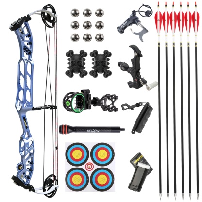 AGS 30-60lbs Compound Bow Hunting Kit Shooting