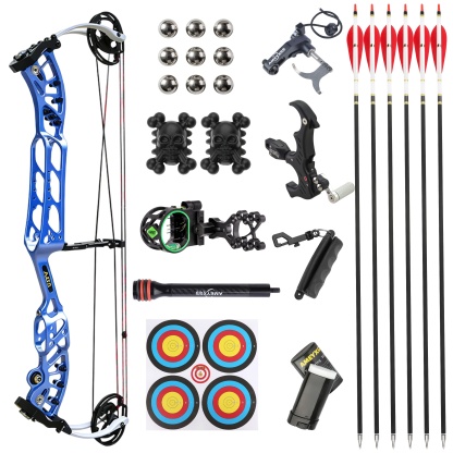 AGS 30-60lbs Compound Bow Hunting Kit Shooting