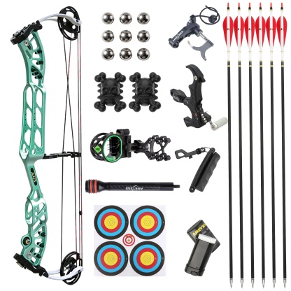 AGS 30-60lbs Compound Bow Hunting Kit Shooting