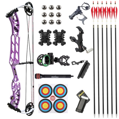AGS 30-60lbs Compound Bow Hunting Kit Shooting