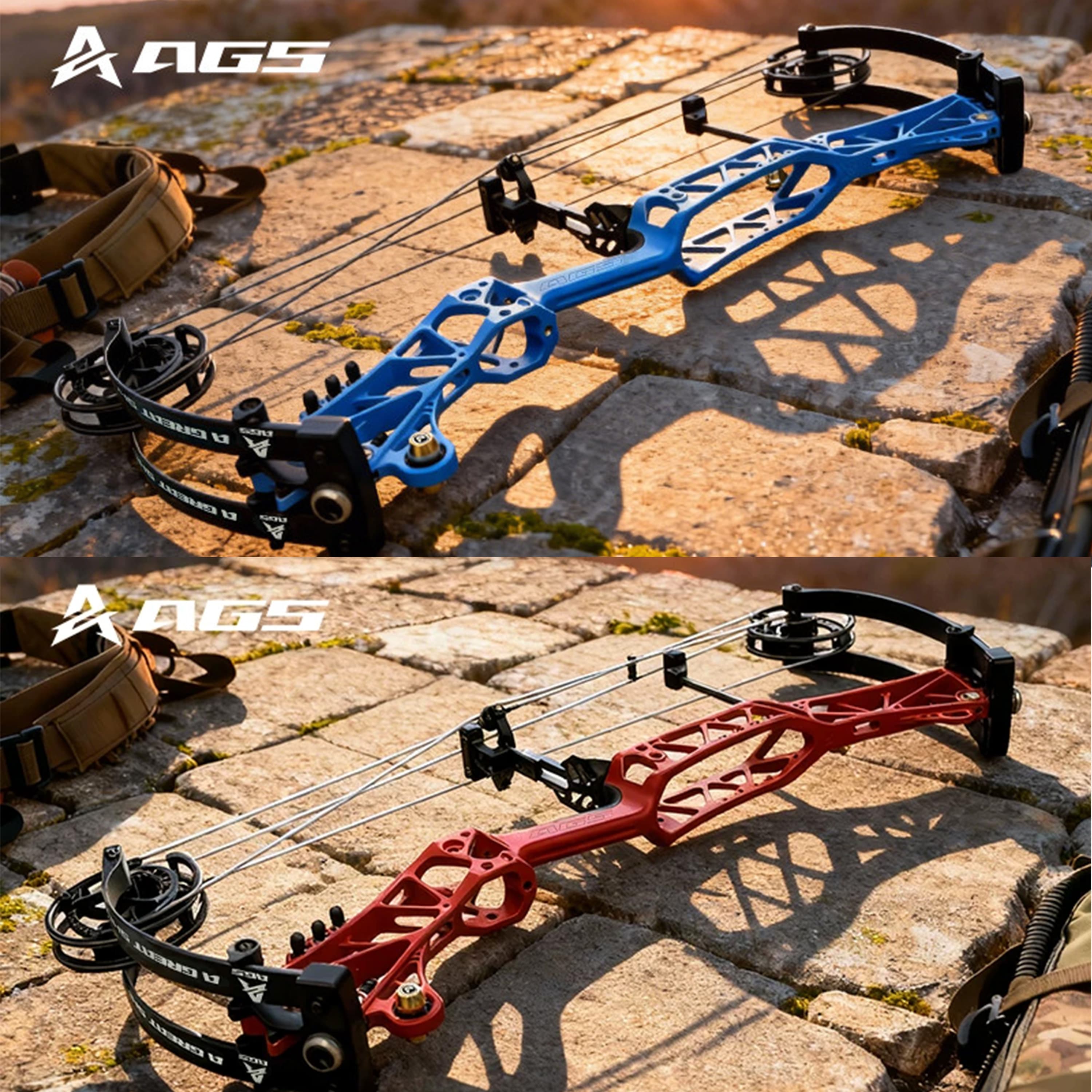 AGS 45-75lbs Target Compound Bow Kit Shooting Archery 