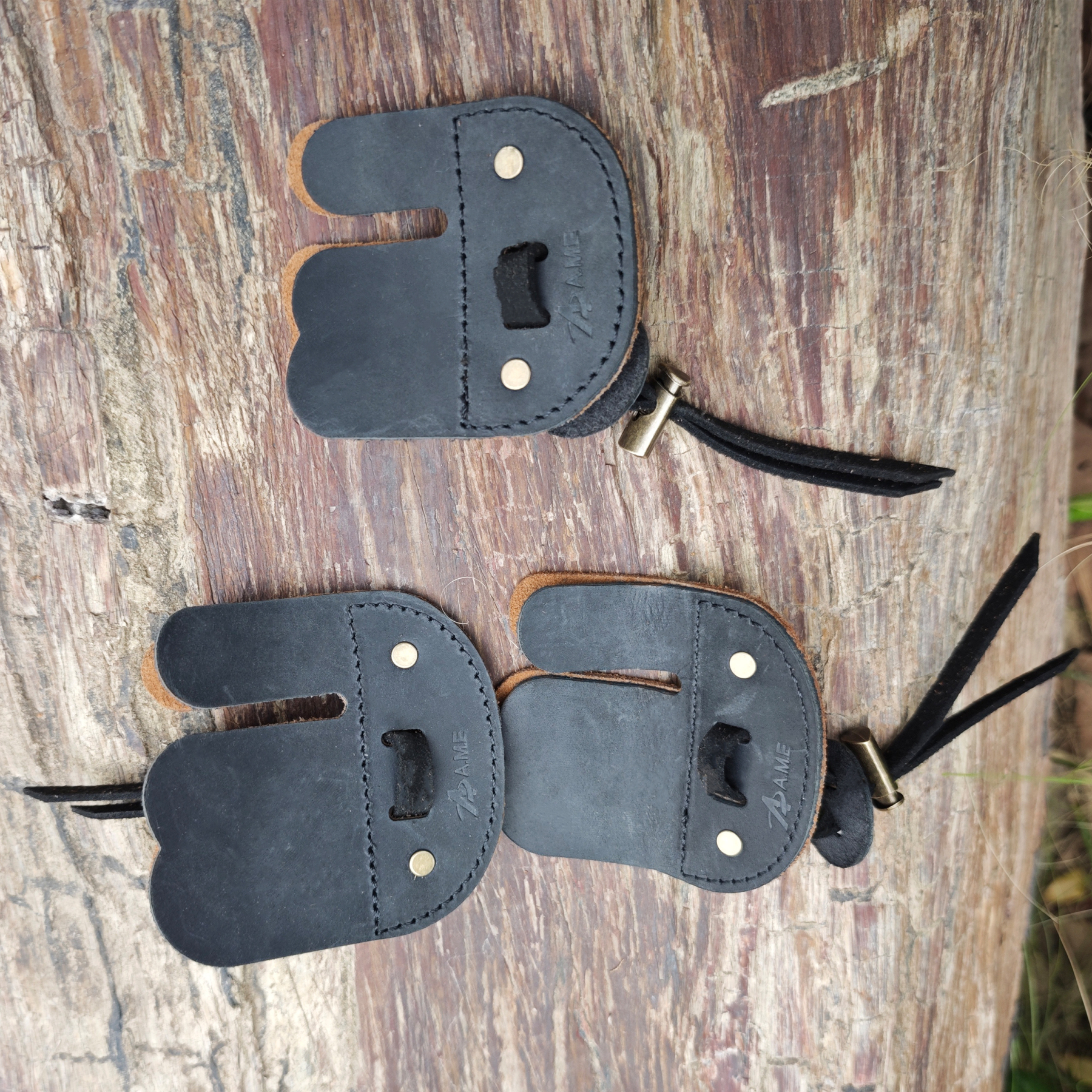 AH6 Finger Tab for archery Elite Split Finger Tab
