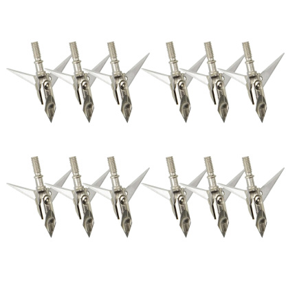 🎯AMEXYGS Archery Screw-in Blade Broadhead Hunting