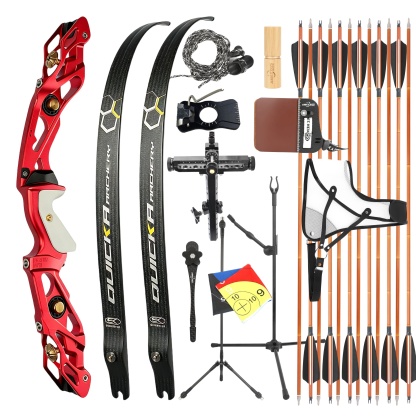 BOSEN 18-50bs Recurve Bow Kit Takedown Shooting Archery