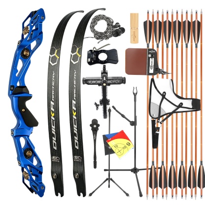 BOSEN 18-50bs Recurve Bow Kit Takedown Shooting Archery