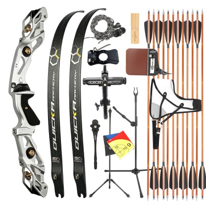 BOSEN 18-50bs Recurve Bow Kit Takedown Shooting Archery