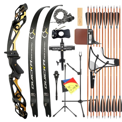 BOSEN 18-50bs Recurve Bow Kit Takedown Shooting Archery