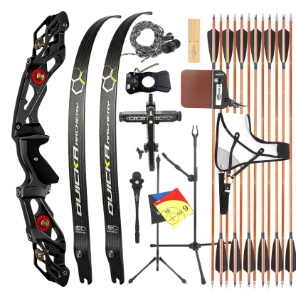 BOSEN 18-50bs Recurve Bow Kit Takedown Shooting Archery