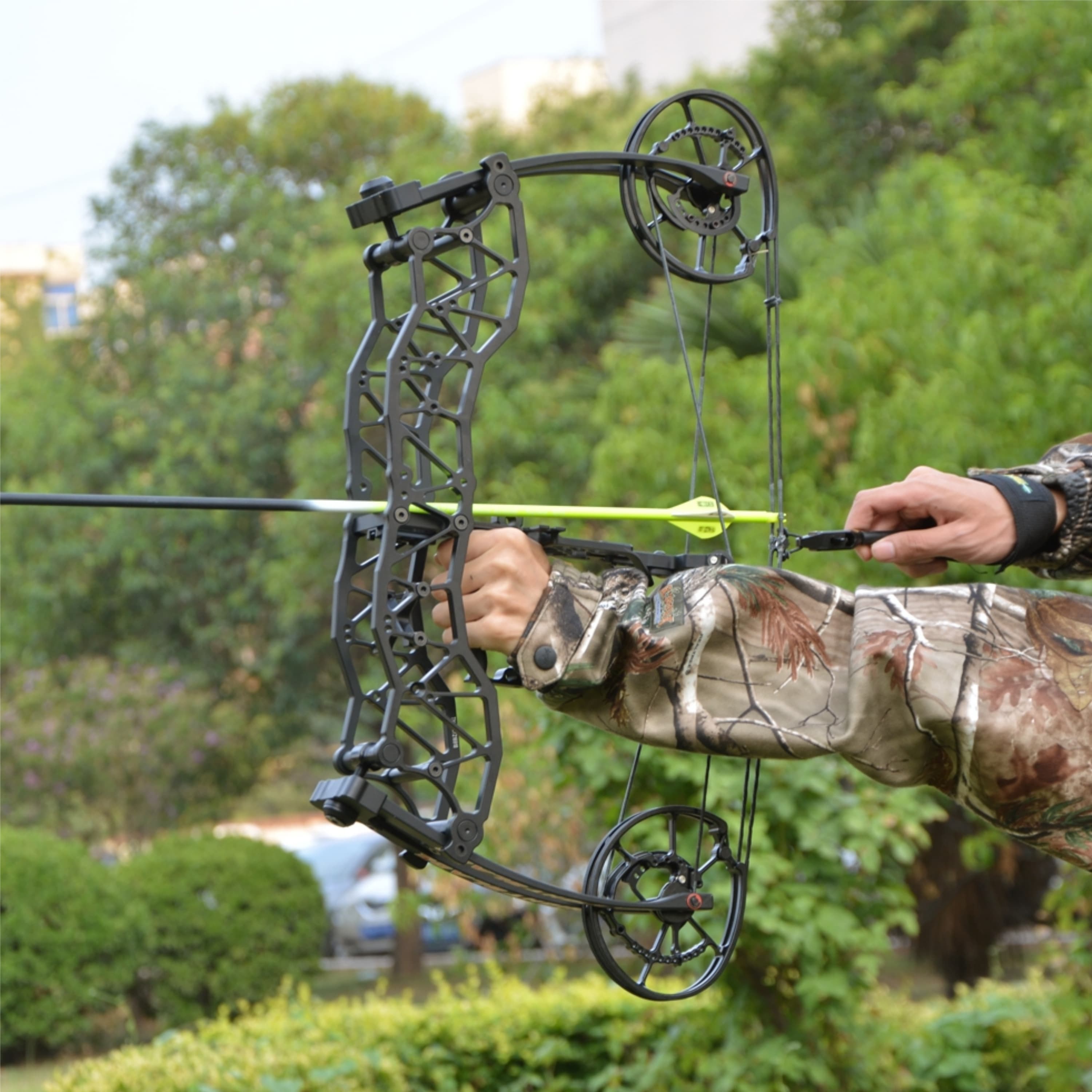 AMEYXGS 40-60lbs Target Compound Bow Kit Hunting Archery
