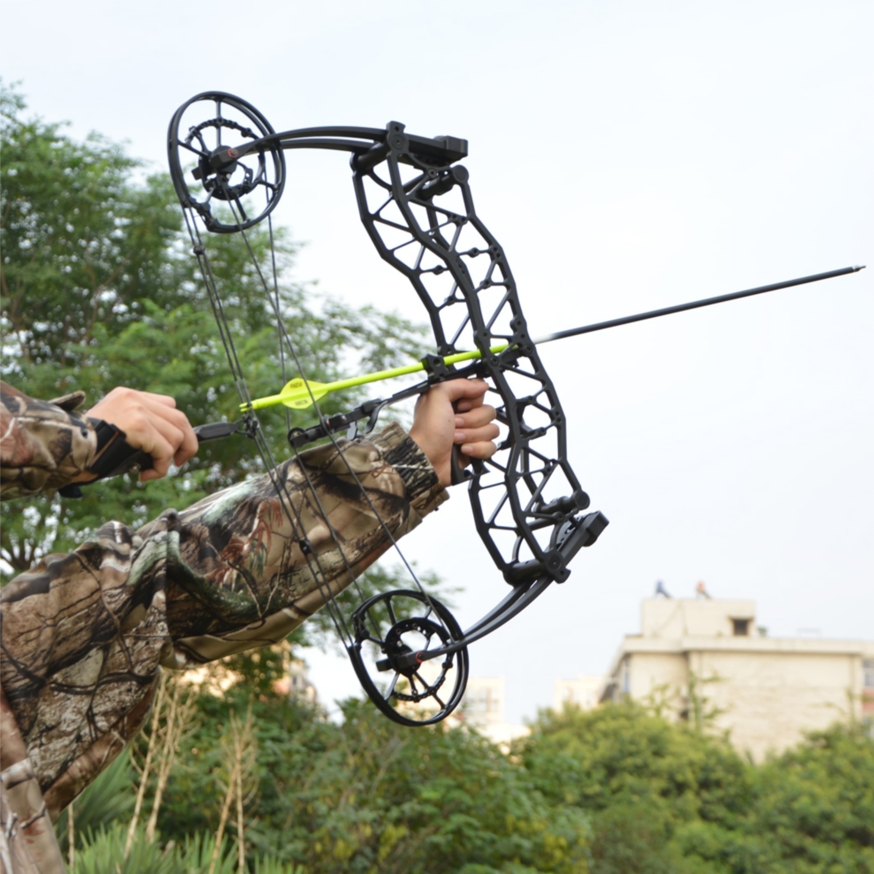 AMEYXGS 40-60lbs Target Compound Bow Kit Hunting Archery