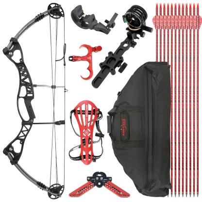 AMEYXGS 40-60lbs Target Compound Bow Kit Shooting Archery