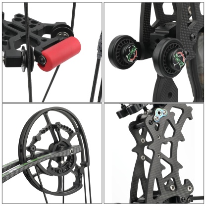 AMEYXGS 40-70lbs Compound Bow Arrow Set Youth Archery Hunting
