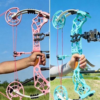 AMEYXGS 40-75lbs Target Compound Bow Kit Shooting Archery