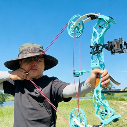 AMEYXGS 40-75lbs Target Compound Bow Kit Shooting Archery