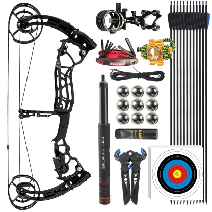 AMEYXGS 50-70lbs Target Compound Bow Kit Hunting Archery