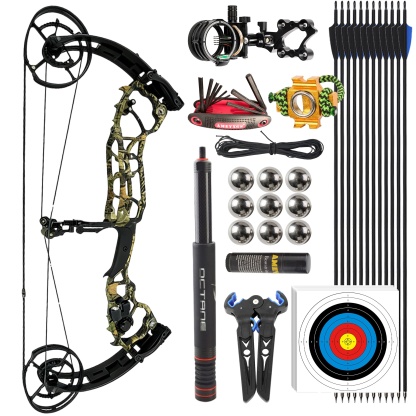 AMEYXGS 50-70lbs Target Compound Bow Kit Hunting Archery