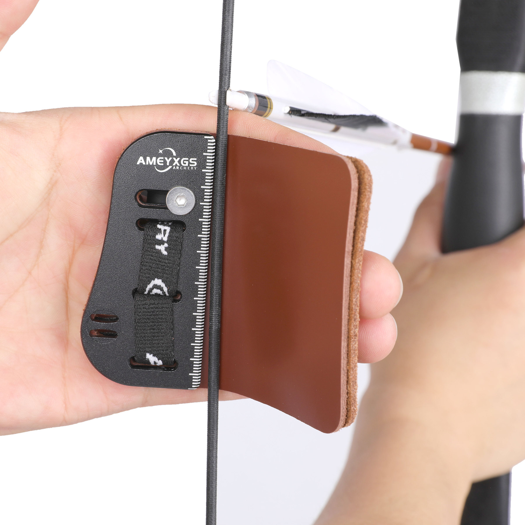 AMEYXGS AH5 Barebow Archery Finger Protection Tab