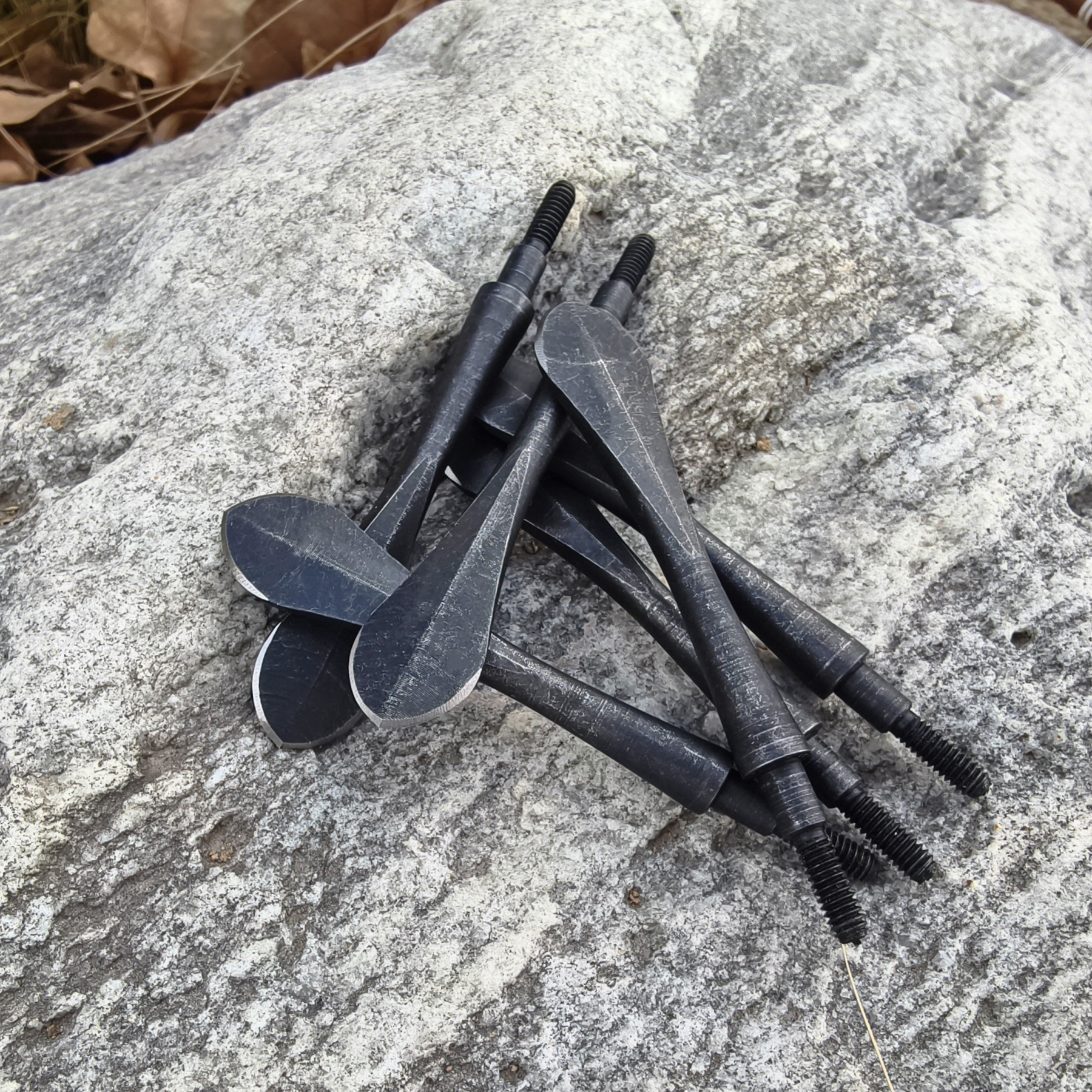 Traditional Broadheads Screw-in Archery Tips (6pcs/Box)