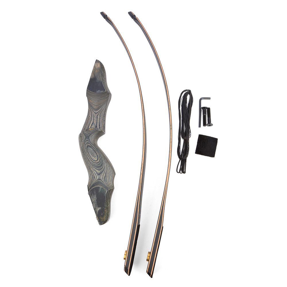 AMEYXGS Archery 60" Traditional Hunting Recurve Long Bow
