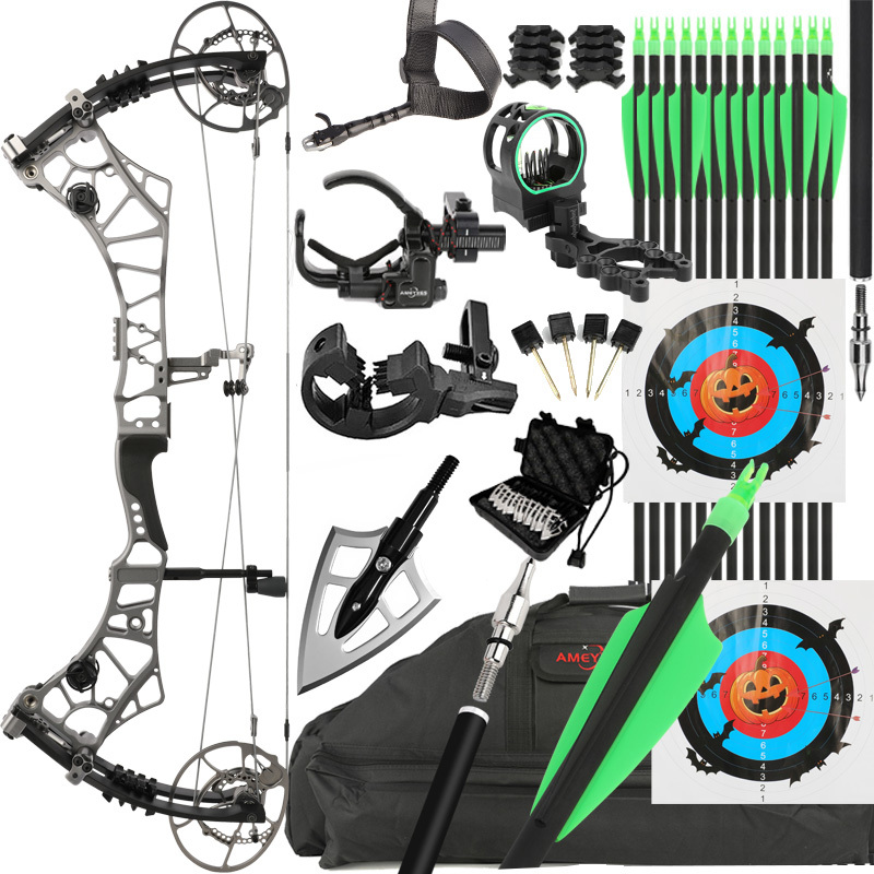 AMEYXGS Archery 2025 Hunting Season Compound Bow Arrow Kit 