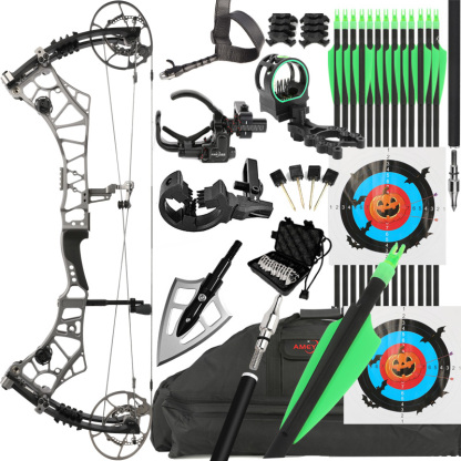 AMEYXGS Archery 2025 Hunting Season Compound Bow Arrow Kit 