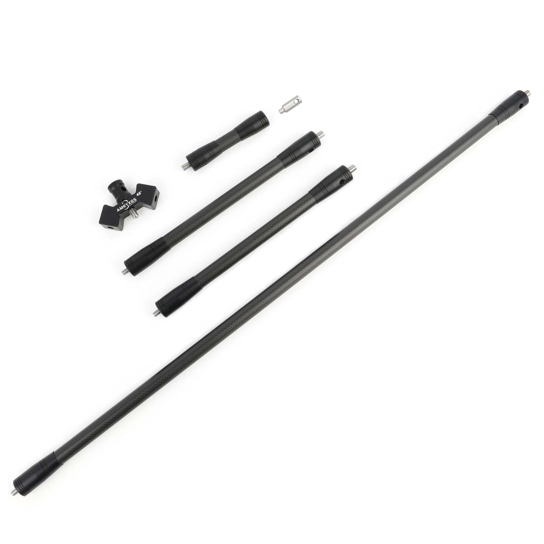 🎯AMEYXGS Archery Pro Recurve Bow Target Stabilizer 3K Carbon Long Stabilizer-AMEYXGS Archery