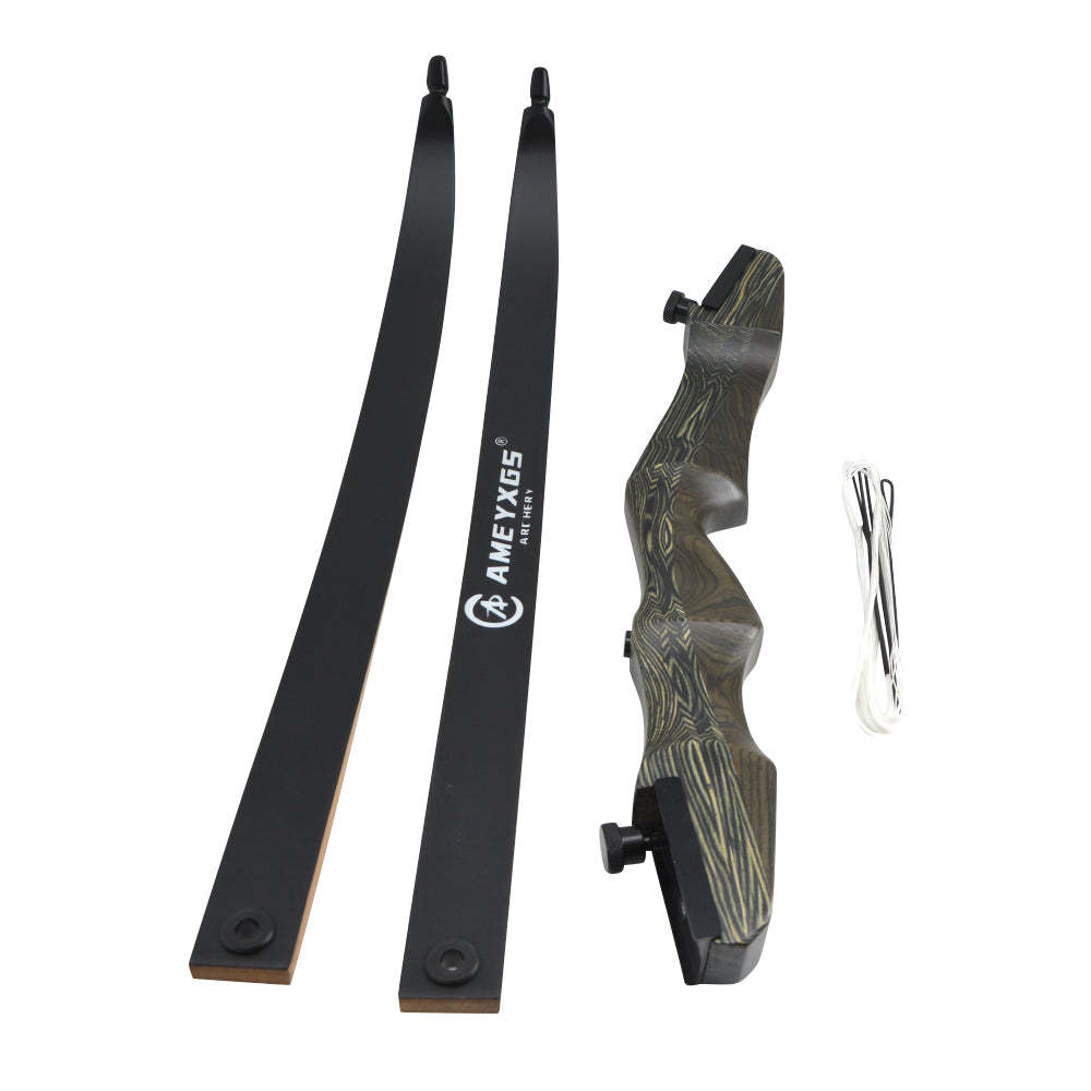 🎯AMEYXGS Archery 62'' Takedown Wooden Recurve Bow Target-AMEYXGS Archery