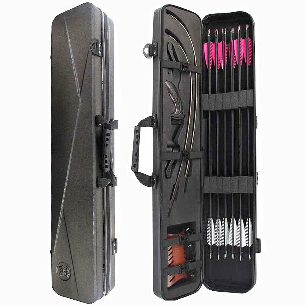 🎯American Hunting Recurve Bow Carrier Box Case Arrow Archery Target-AMEYXGS Archery