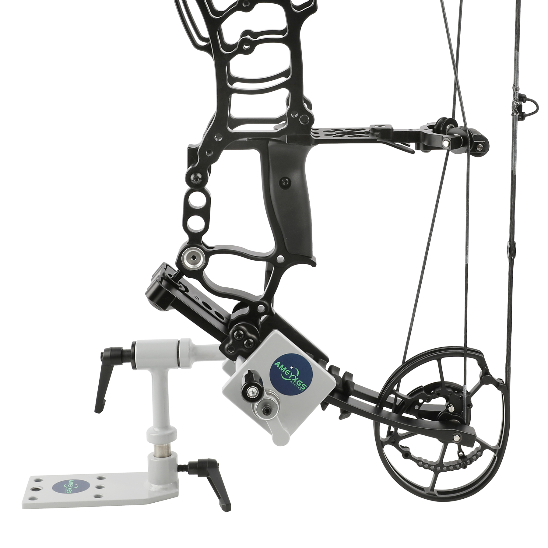 AMEYXGS Archery Bow Press -Versa-Cradle Stand & Vise Combo