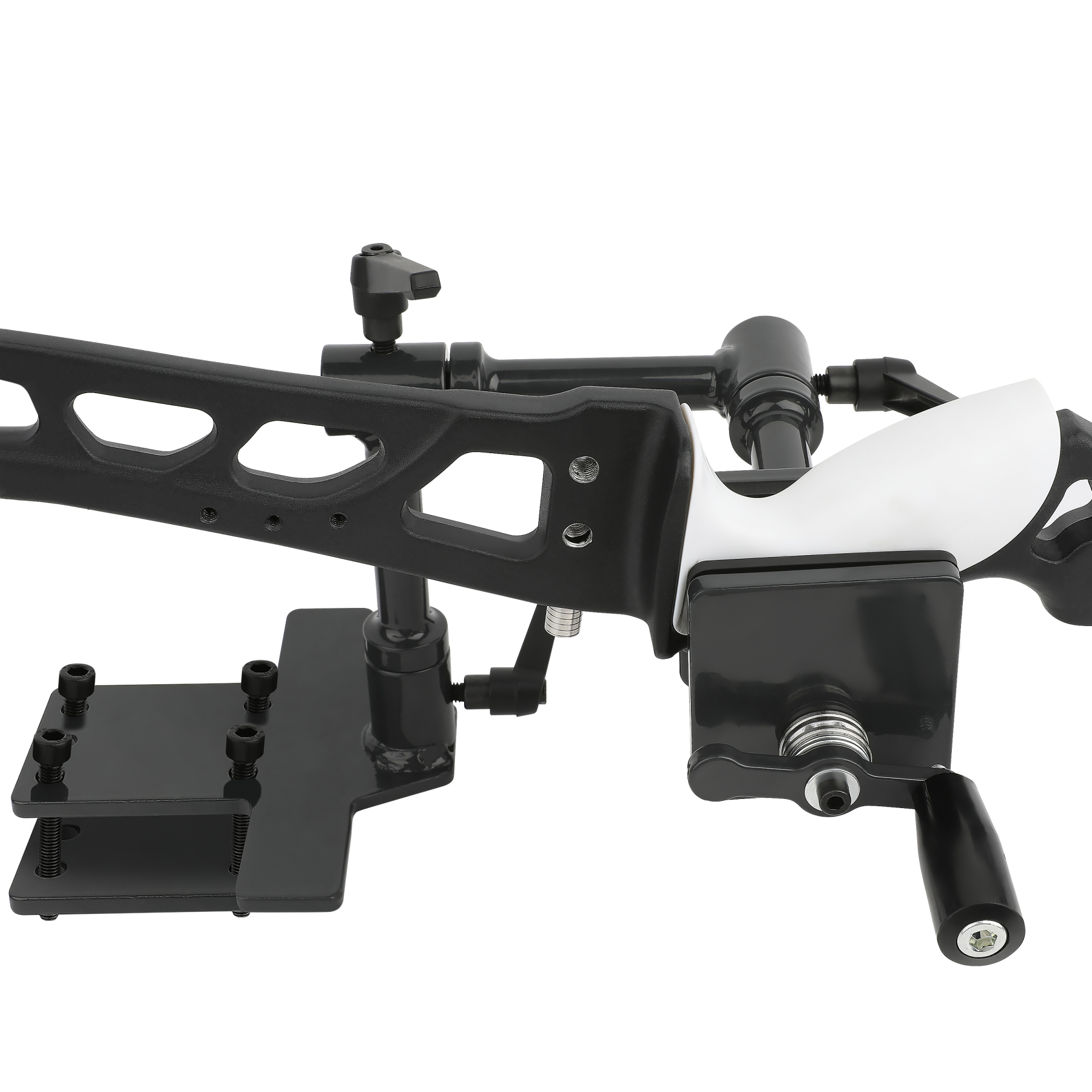 AMEYXGS Archery Bow Press -Versa-Cradle Stand & Vise Combo