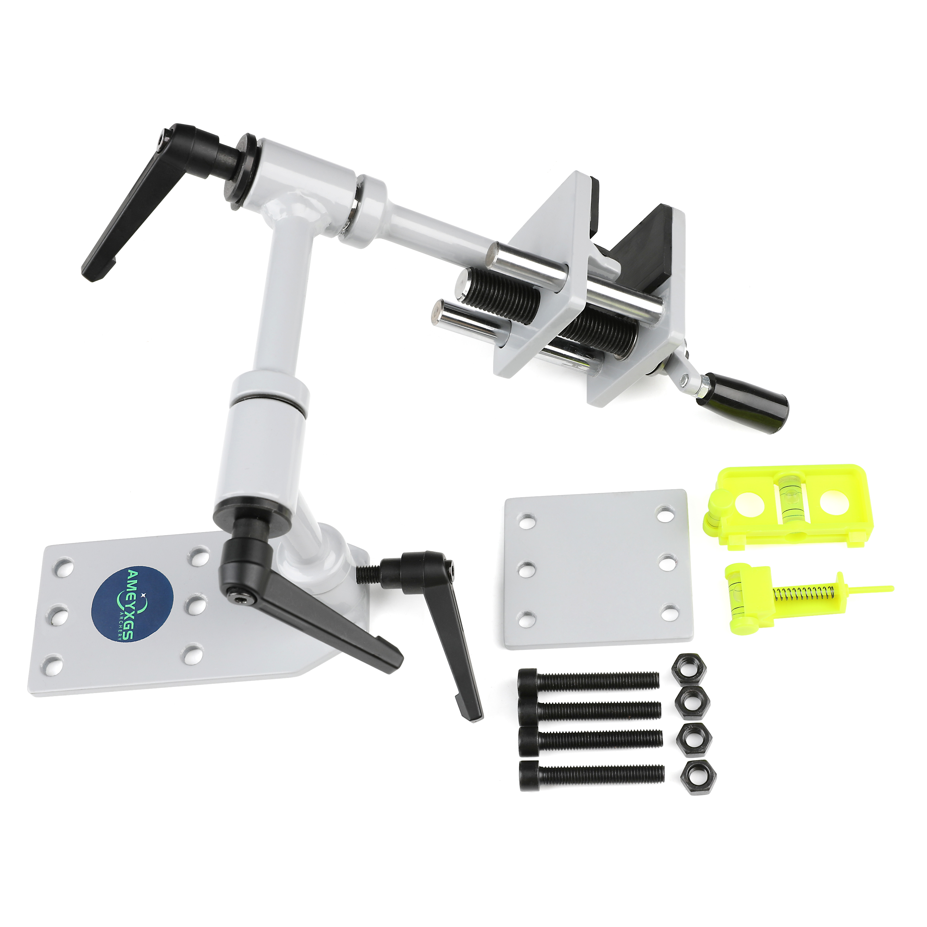 AMEYXGS Archery Bow Press -Versa-Cradle Stand & Vise Combo