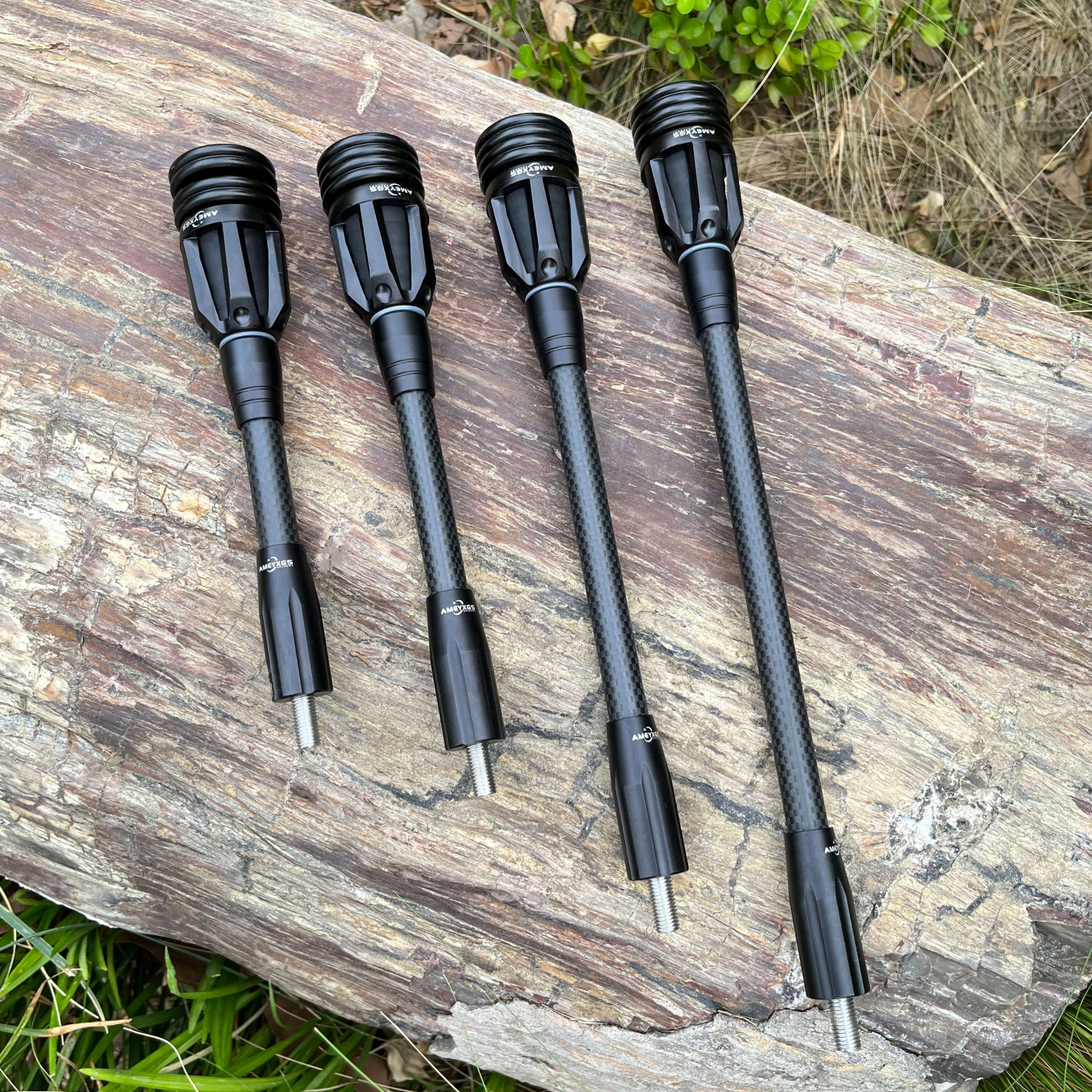 AMEYXGS Archery Bow Stabilizer for Hunting Damping System and Weights