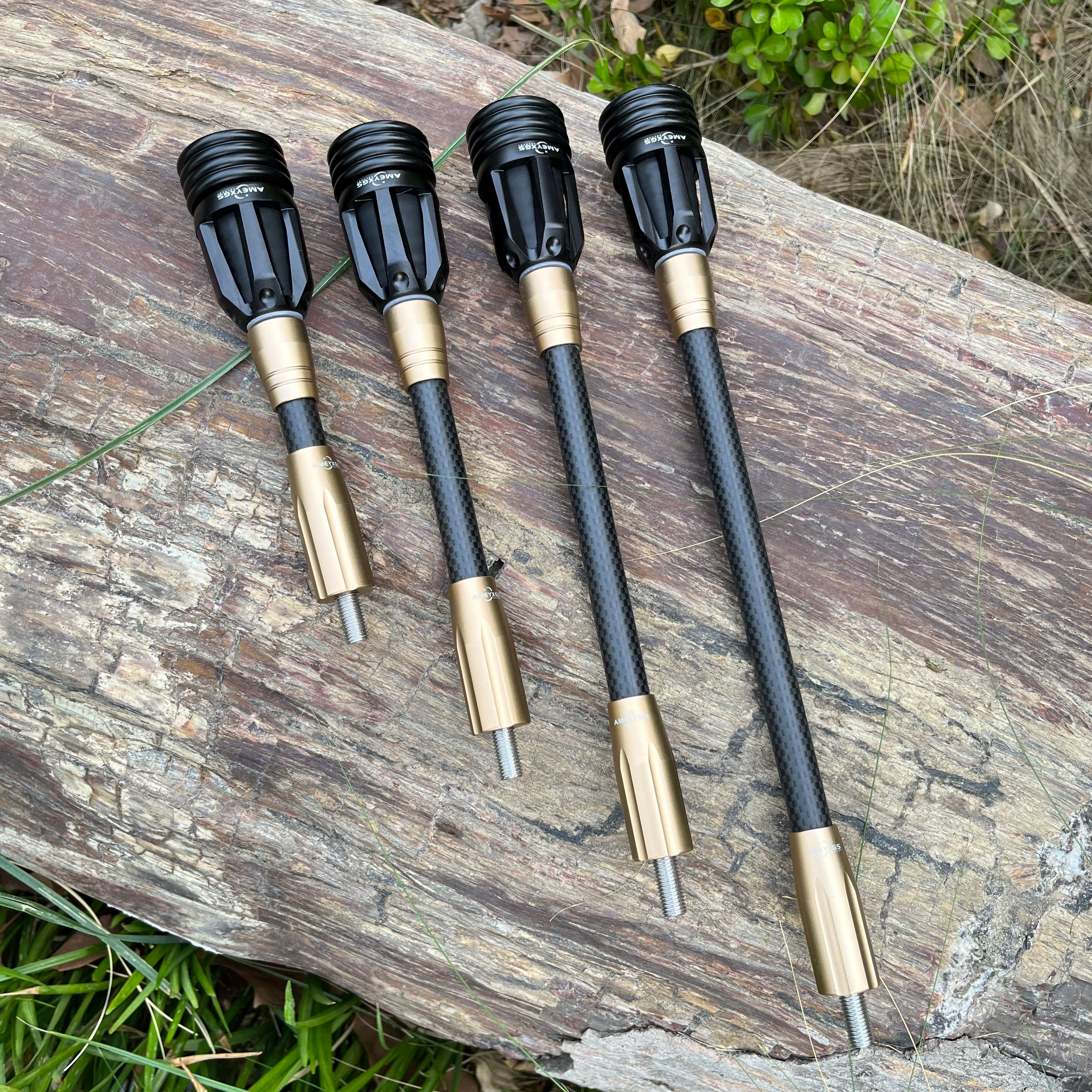 AMEYXGS Archery Bow Stabilizer for Hunting Damping System and Weights