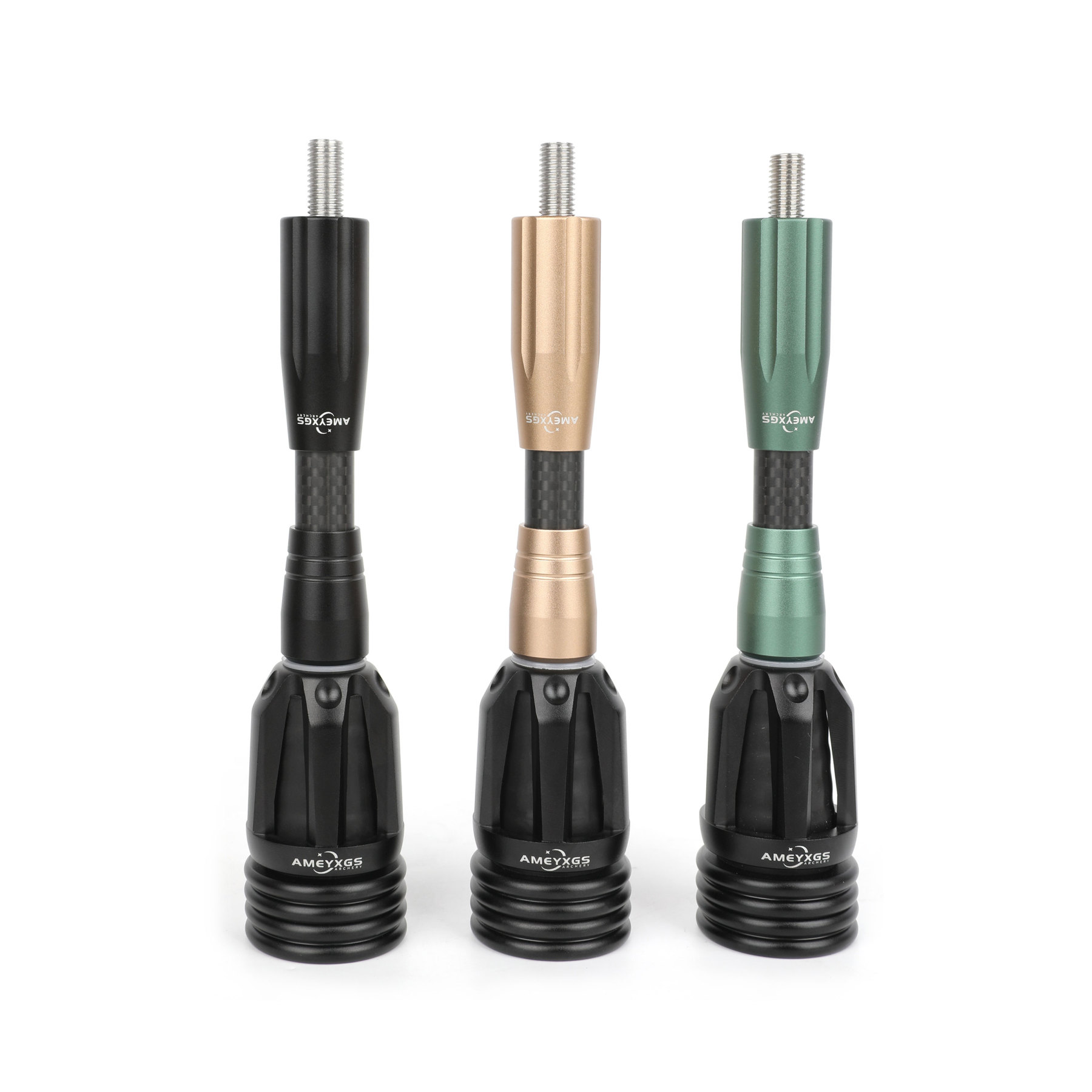 AMEYXGS Archery Bow Stabilizer for Hunting Damping System and Weights