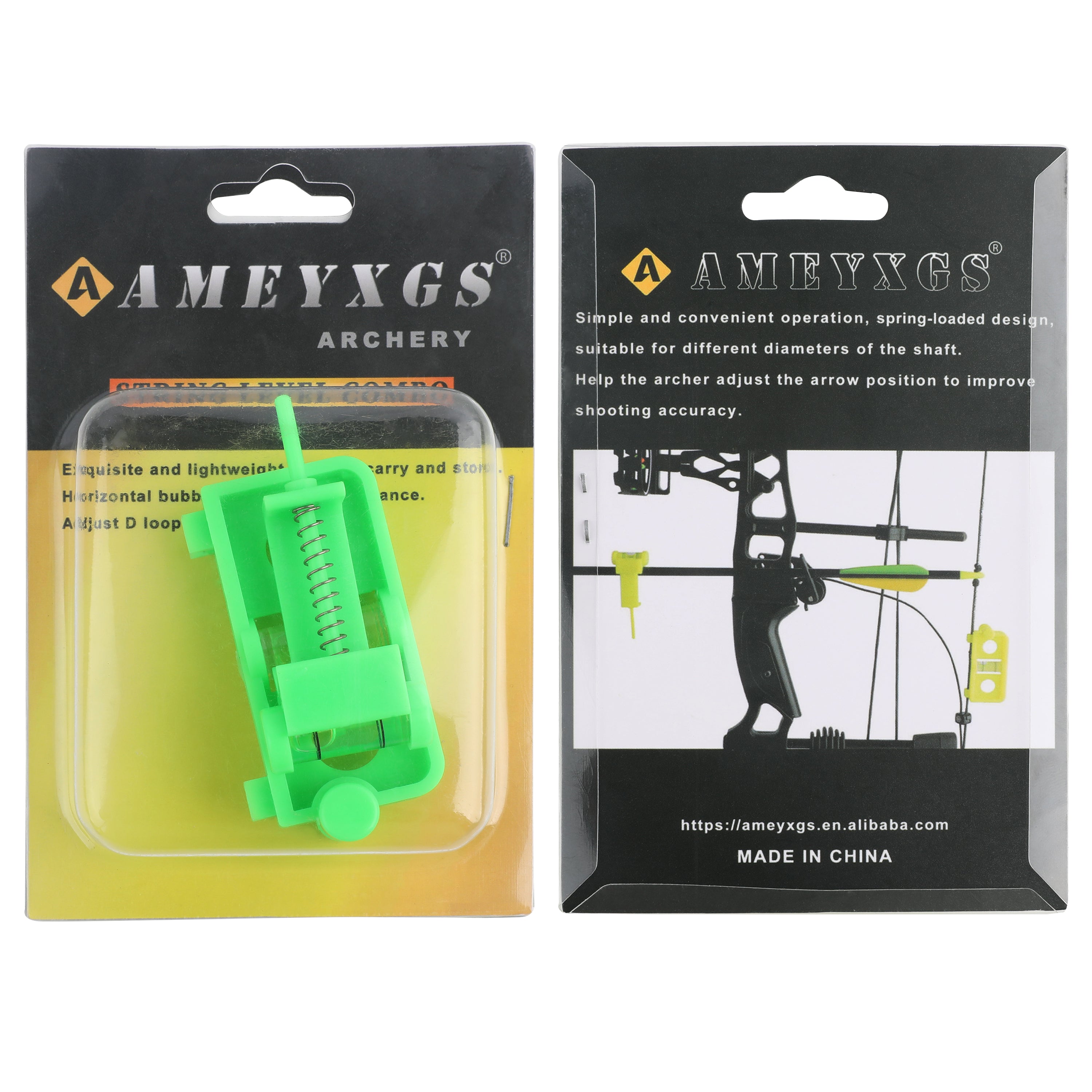 🎯AMEYXGS Archery Bow Tuning Mounting String Level Combo-AMEYXGS Archery