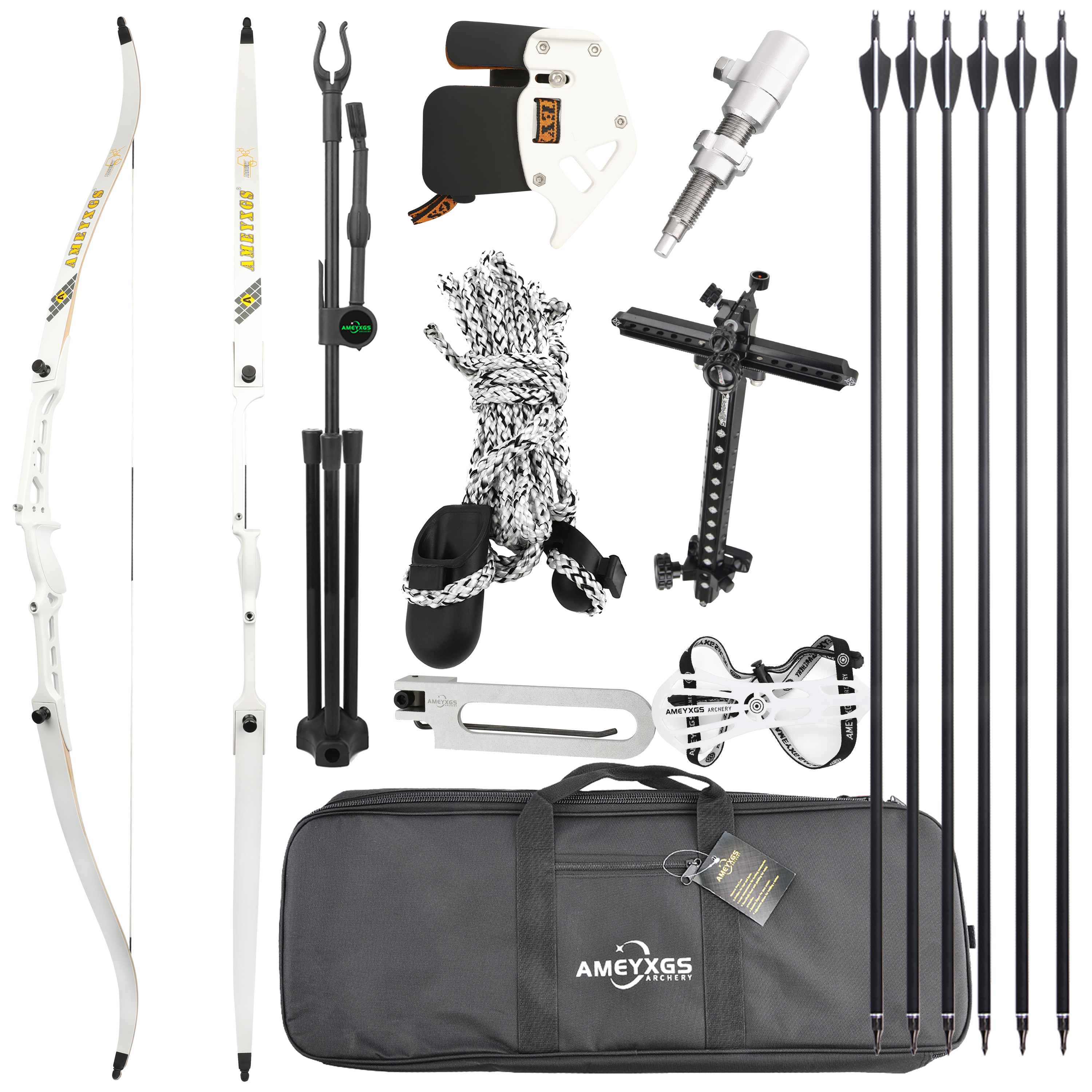 AMEYXGS Archery Competion ILF  Recurve Bow Outdoor Target Practice