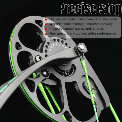 AMEYXGS Archery Compound Bow 30-70lbs CNC 7075 320fps 