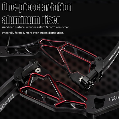 AMEYXGS Archery Compound Bow 30-70lbs CNC 7075 320fps 