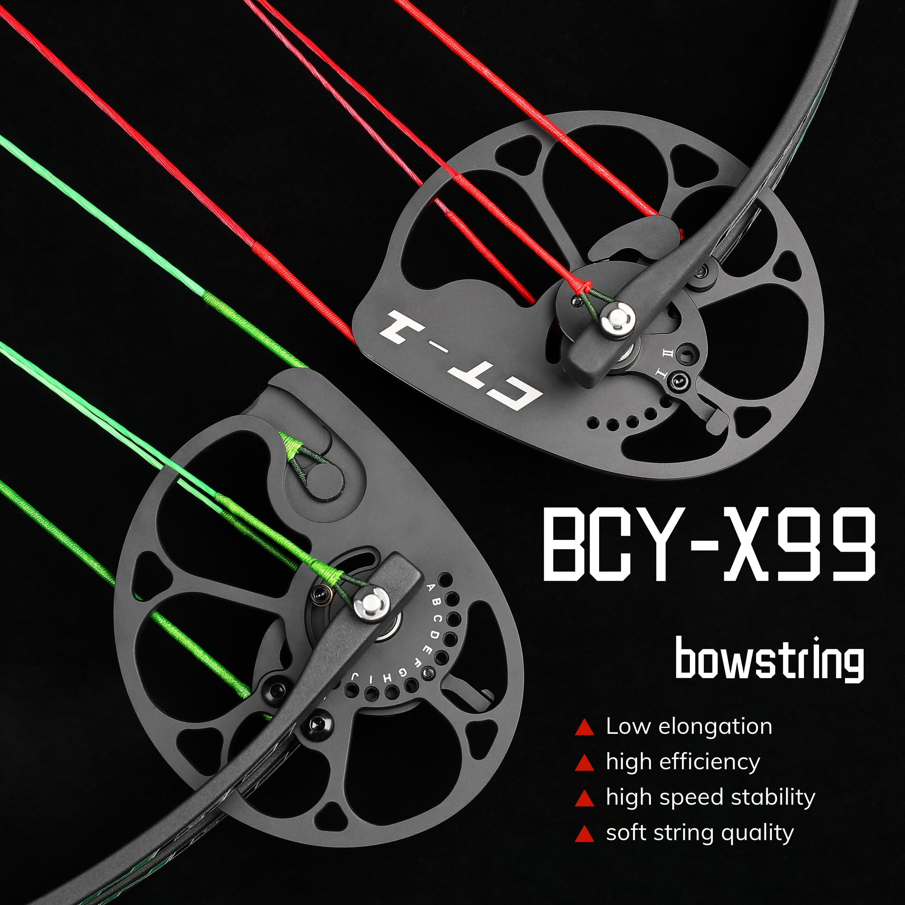 AMEYXGS Archery Compound Bow 30-70lbs CNC 7075 320fps 
