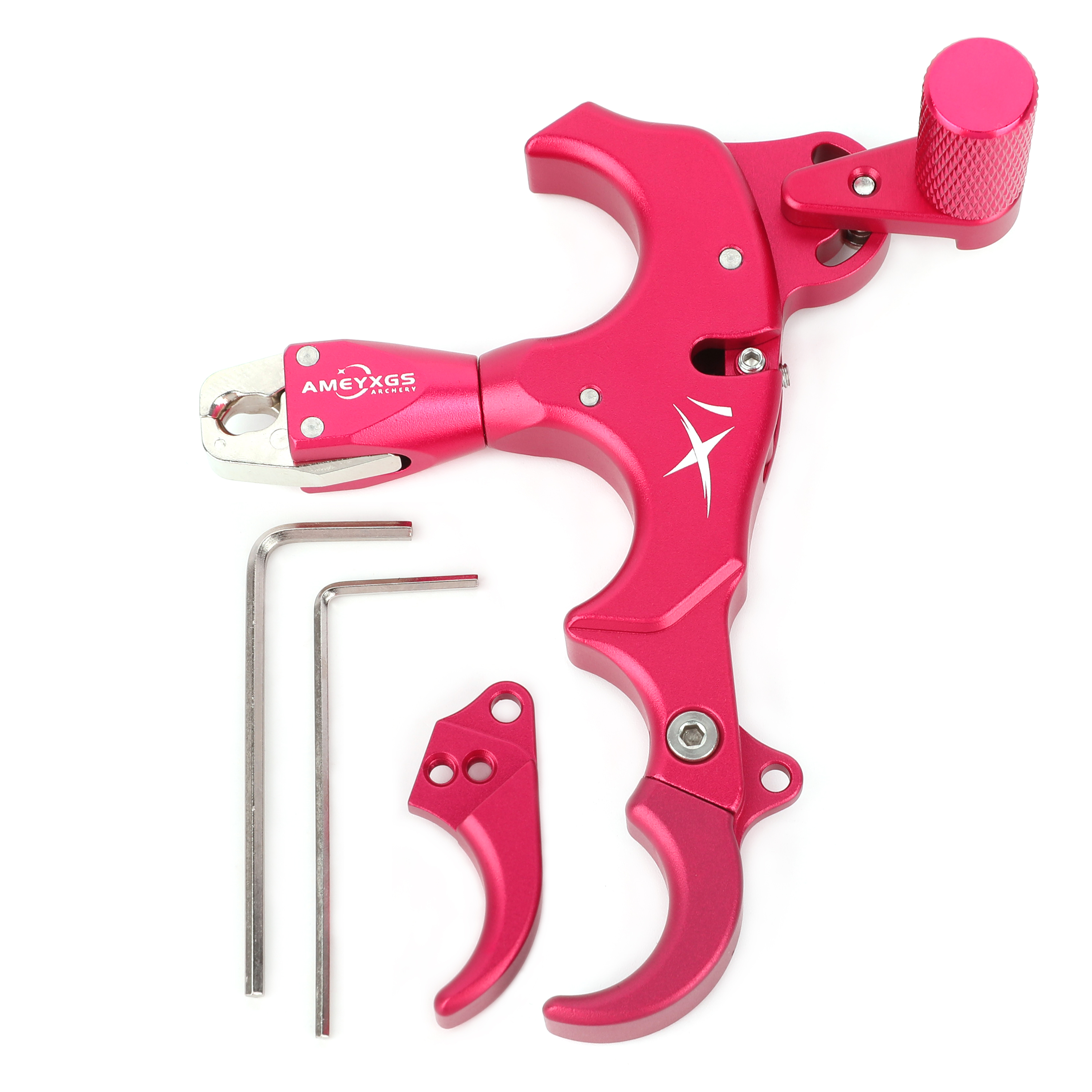 【激レア！】Finger Bow 4 Finger Release Aids Thumb Trigger Compound Bow – AMEYXGS