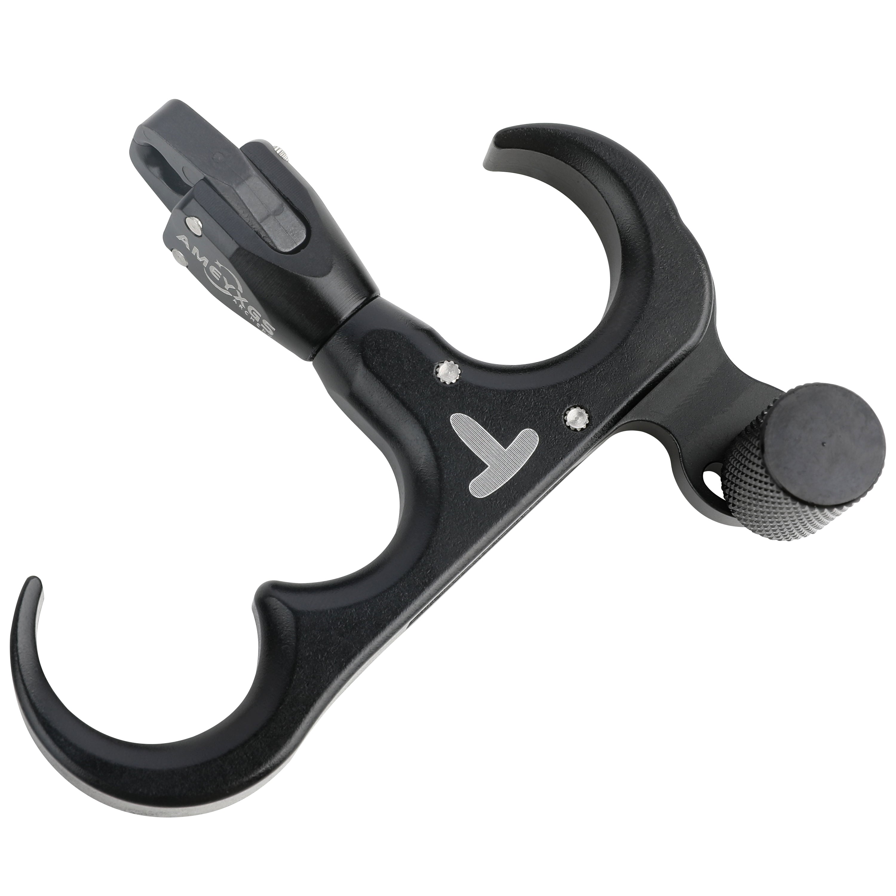 【激レア！】Finger Bow AMEYXGS Archery Bow Release Aids 4 Finger Grip Thumb Trigger