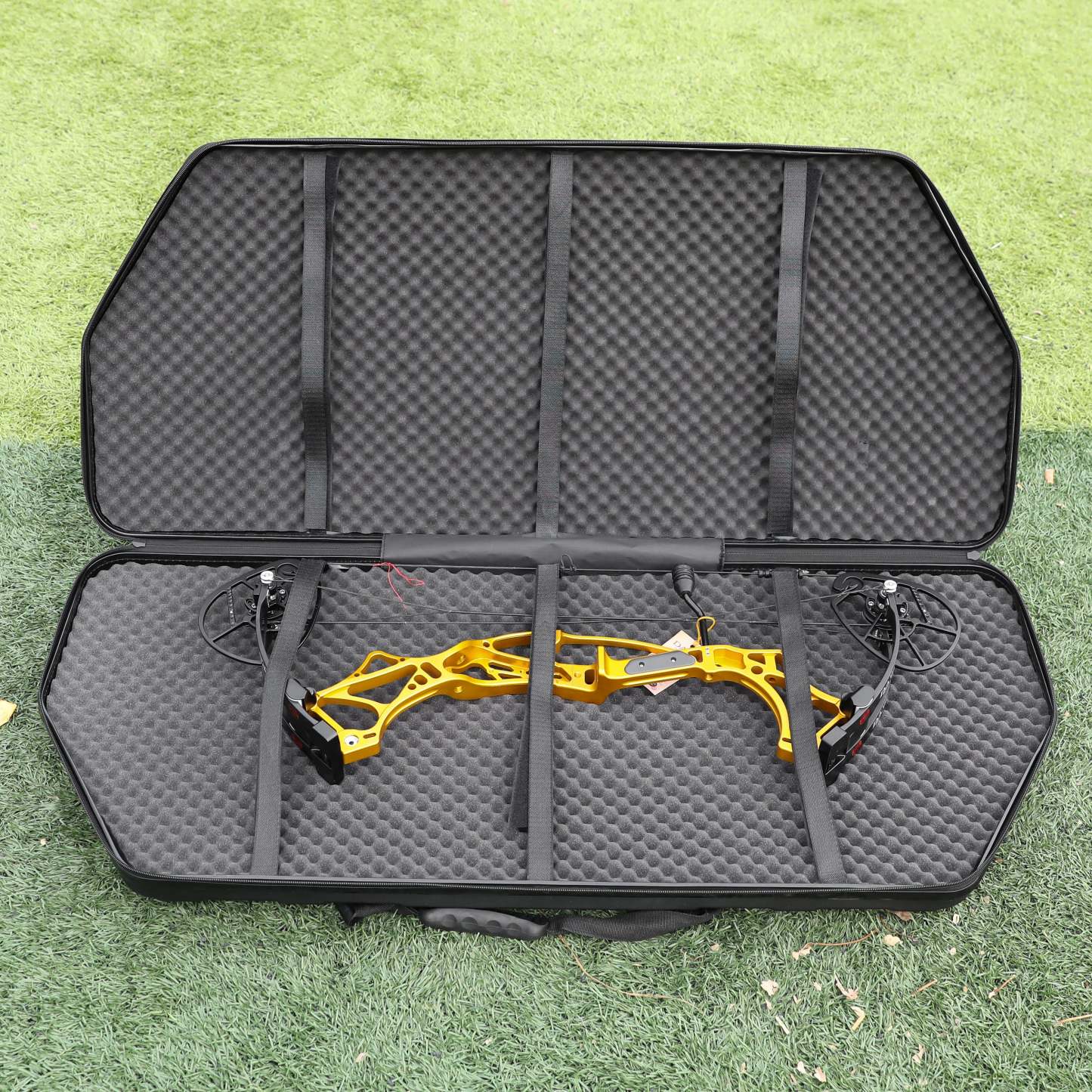 🎯AMEYXGS Archery Compound Bow Case-Hard Shell Foam Hunting Bow Arrow Storage-AMEYXGS Archery