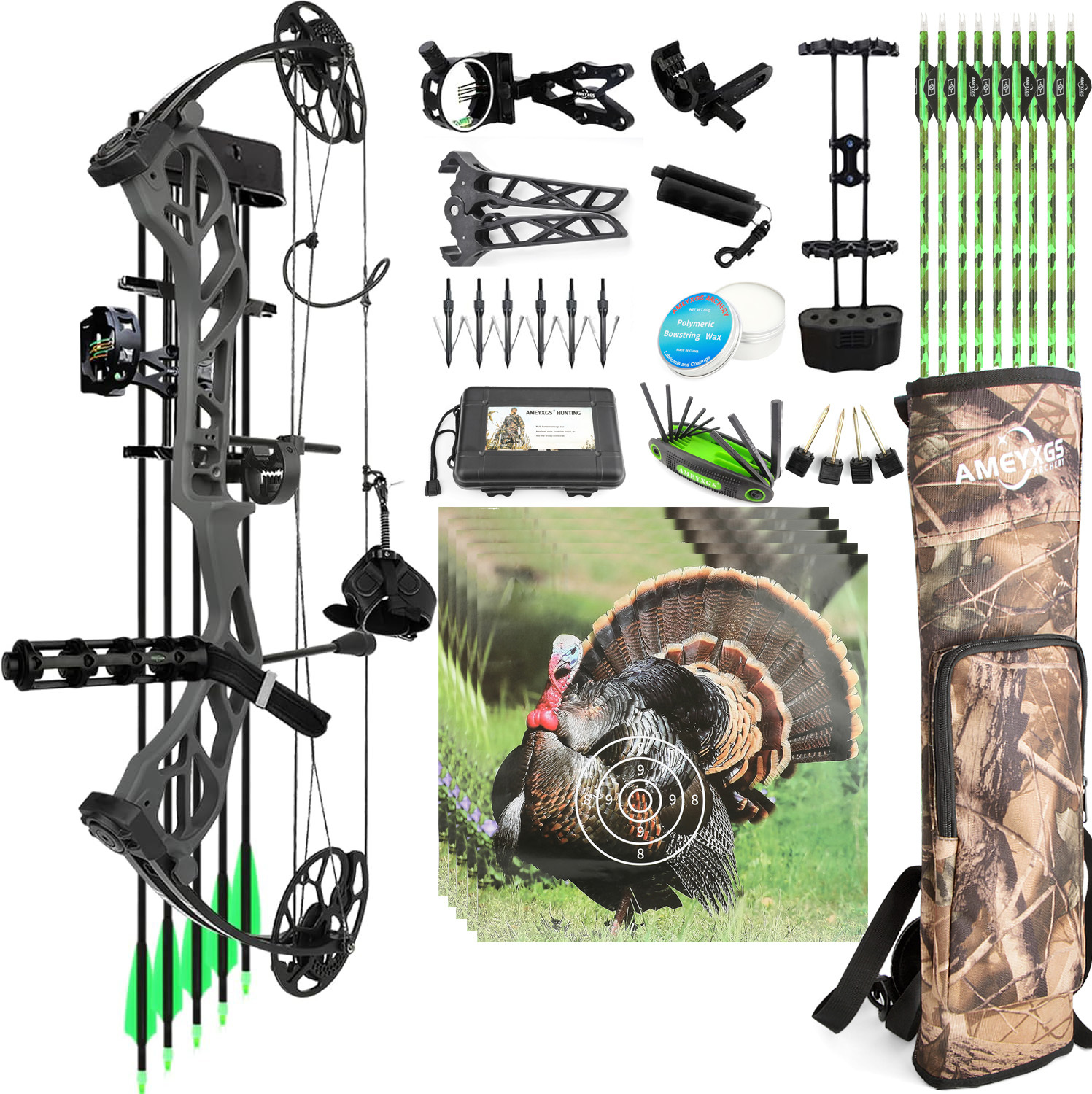 AMEYXGS Archery E8 Compound Bow Hunting & Target