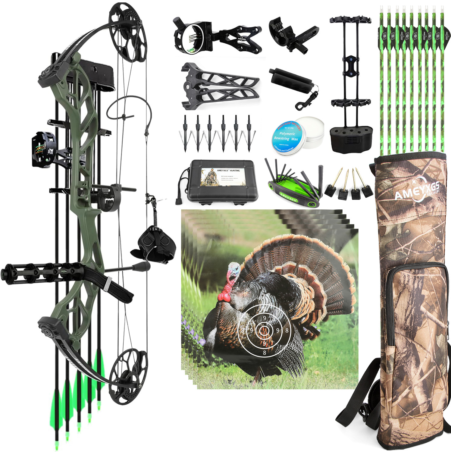 AMEYXGS Archery E8 Compound Bow Hunting & Target