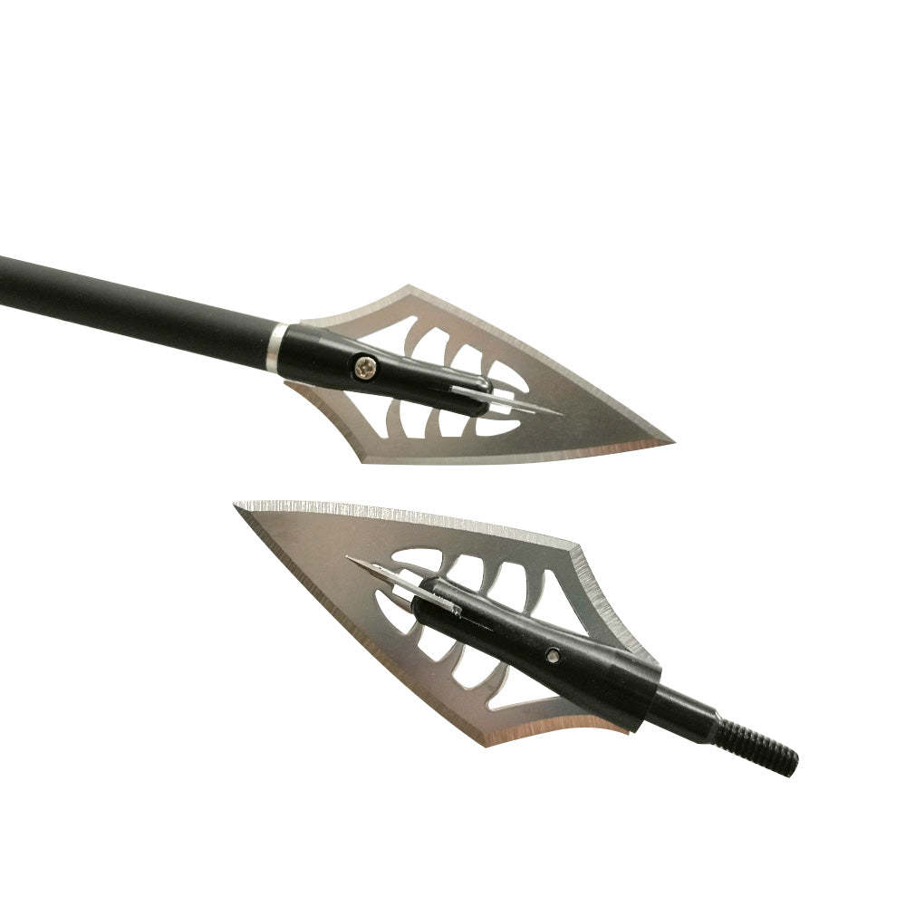 🎯Archery Hunting Broadheads 2 Blades Arrowheads-AMEYXGS Archery
