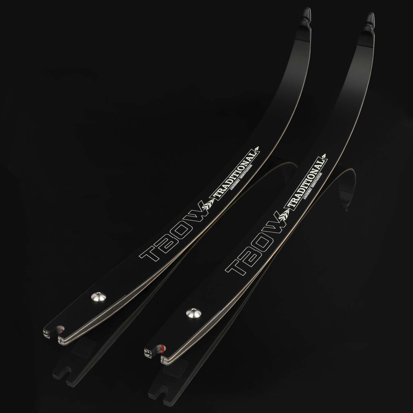 🎯AMEYXGS Archery TAOW ILF Recurve Bow Limbs 30-65 lbs for 3D Hunting-AMEYXGS Archery