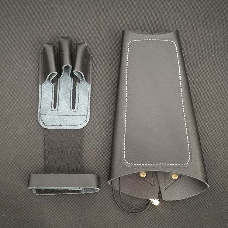 🎯Traditional Archery Arm Guard Finger Golve for Recurve Longbow Outdoor-AMEYXGS Archery