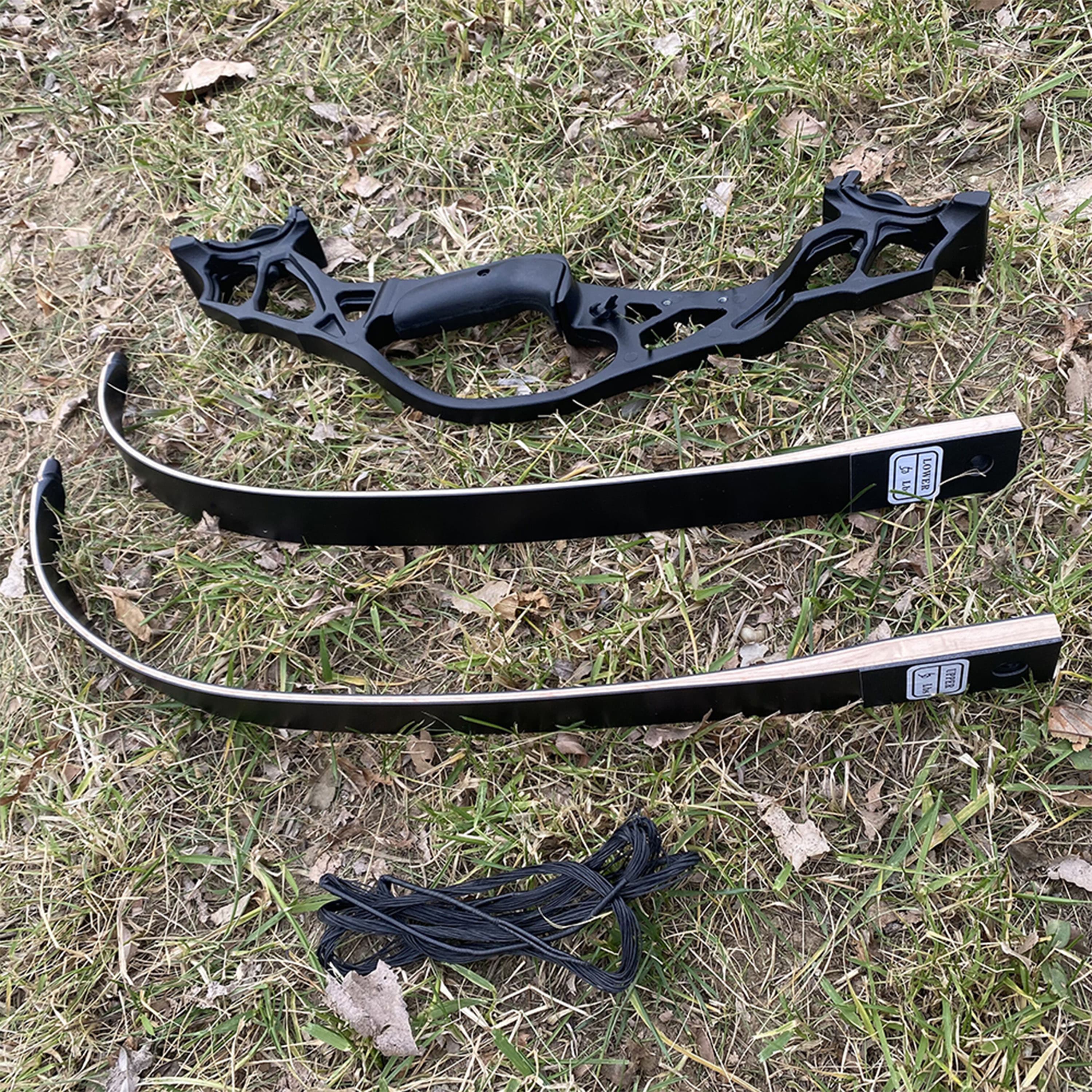 AMEYXGS Archery Recurve Bow Arrows 30-60lbs 62" Fishing Shooting