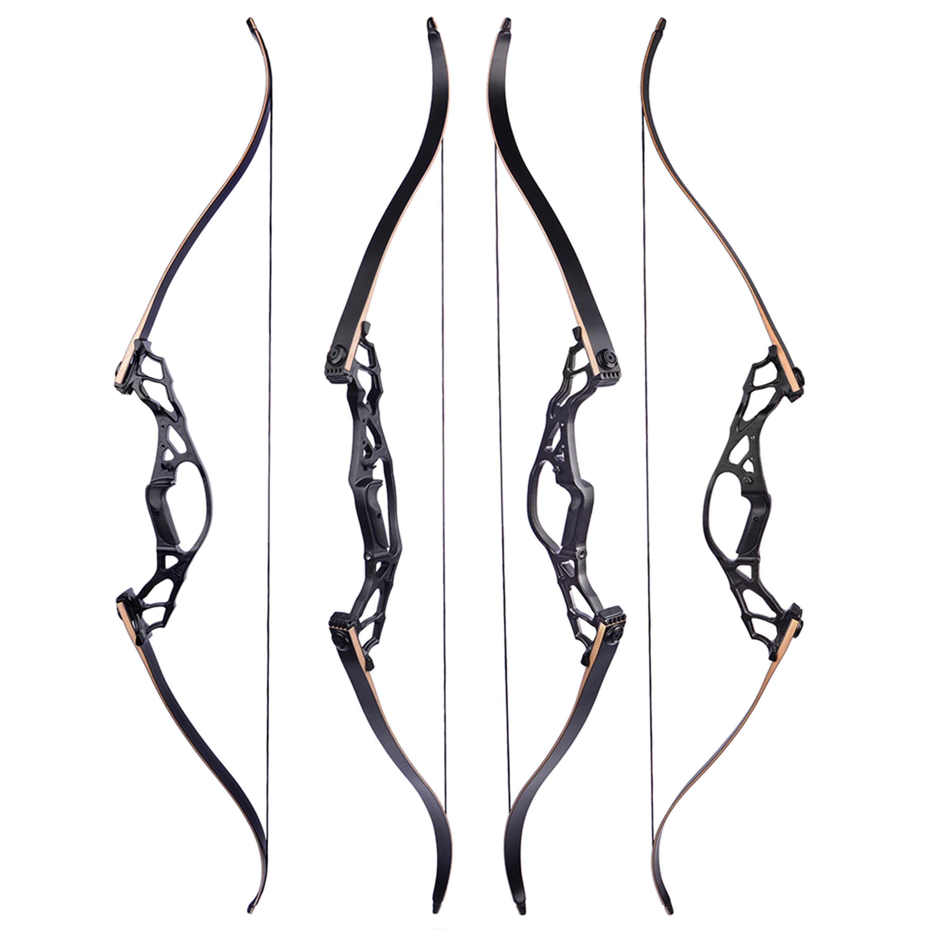 AMEYXGS Archery Recurve Bow Arrows 30-60lbs 62" Fishing Shooting
