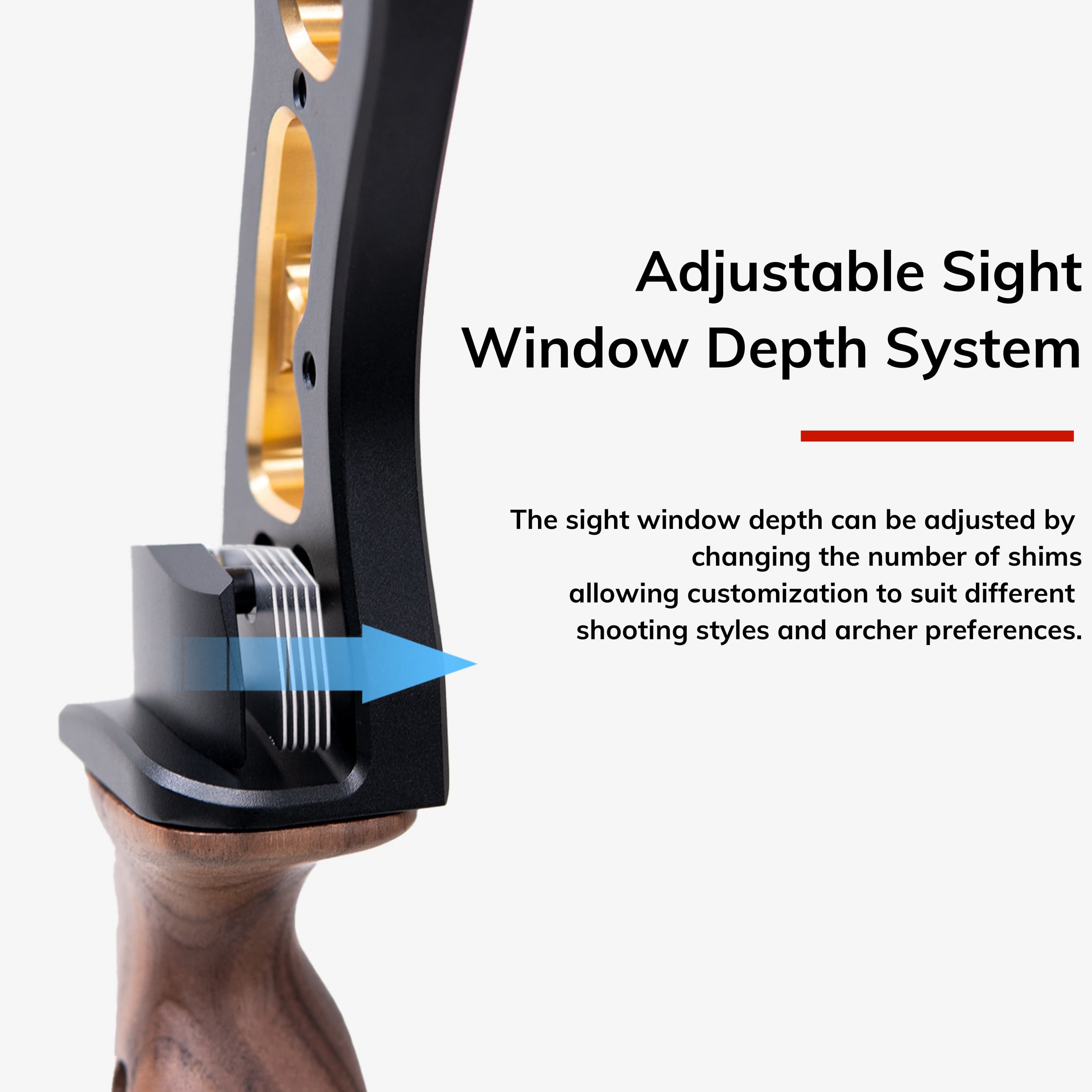AMEYXGS Takedown Recurve Bow Kit 20-55bs Shooting Archery
